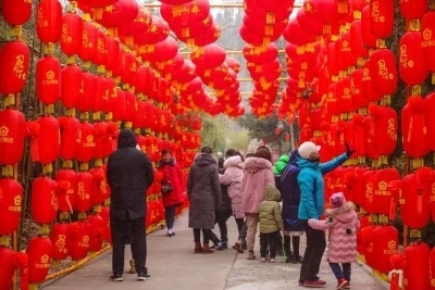 留济咋过年?走起!去九顶塔体验“欢乐中华年”