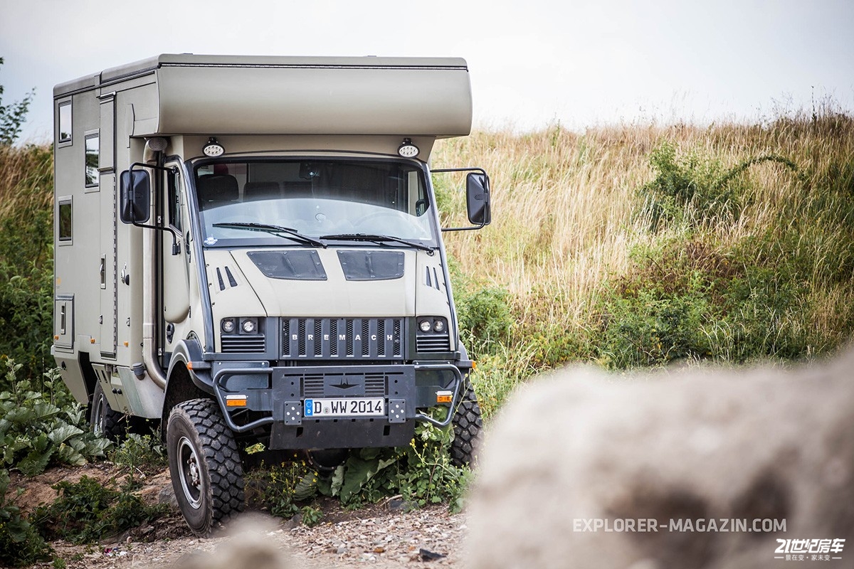 布雷诺奇霸天虎！全时四驱前后差速锁，硬汉都喜欢的房车