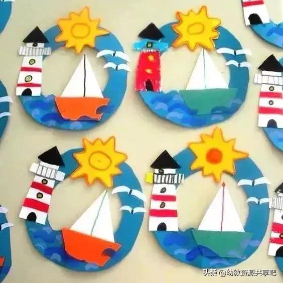 幼儿大班手工创意植物,幼儿园手工纸盘创意设计