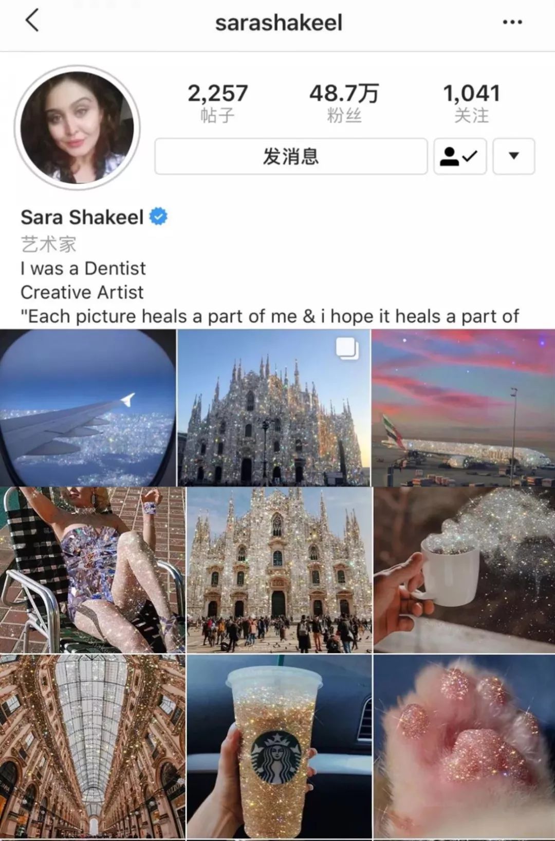 万物皆可「施华洛世奇」！大概没有这个妹子造不出的blingbling