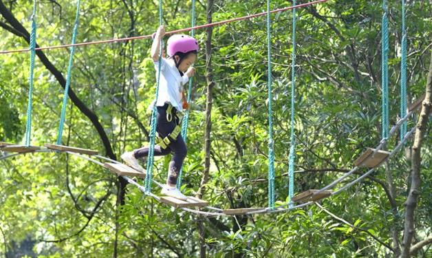 丛林飞跃有哪些刺激,去各种各样的地方玩丛林飞跃