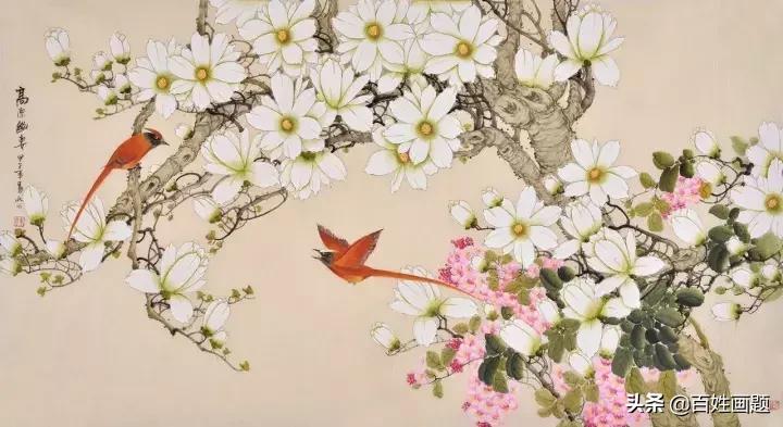 工笔画五种常用色,国画5大技法
