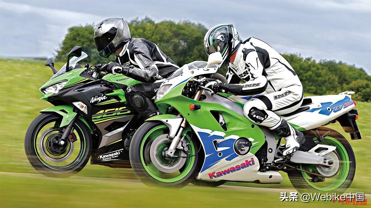 川崎ninja400vszx4r,川崎zx400与ninja400座高