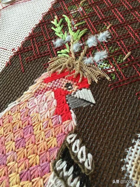 十字绣绣好要怎么弄,十字绣正确绣法为什么要留一格呢