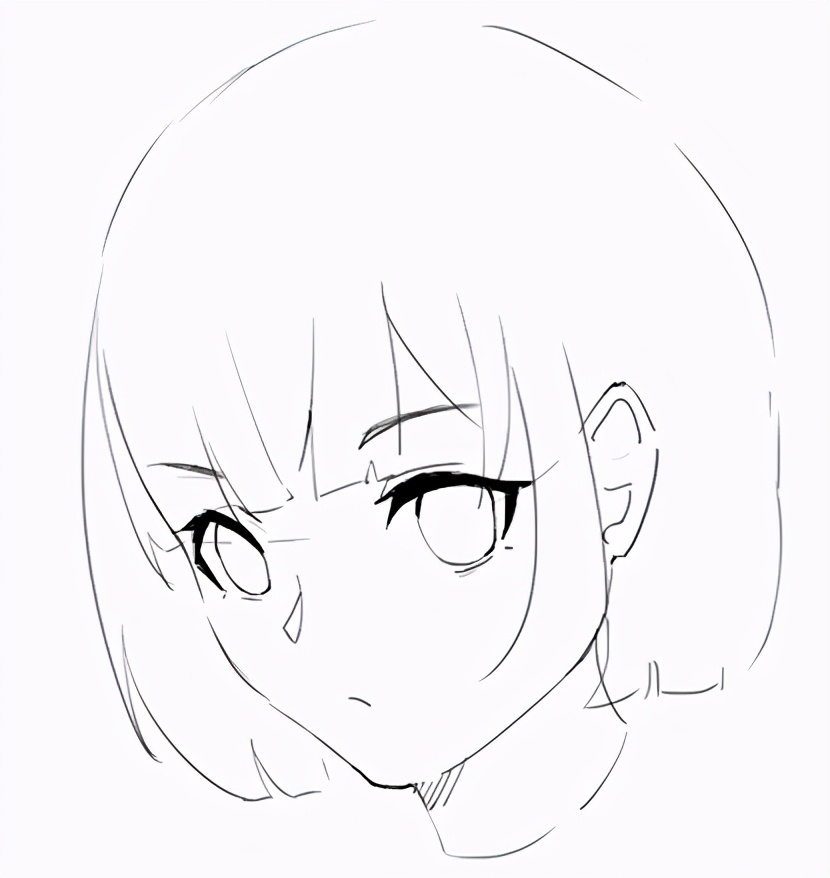 procreate写实人物起稿教程,二次元头像绘画新手教程