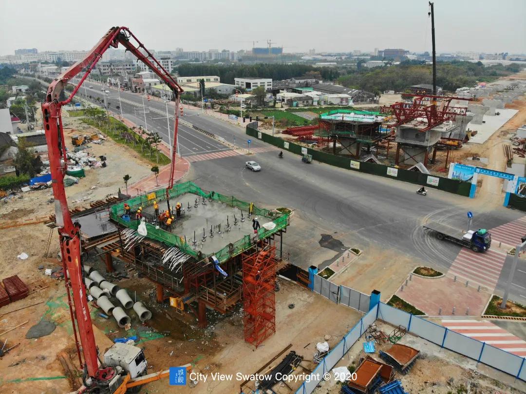 汕头城视,汕头市汕北大道互通立交规划图片