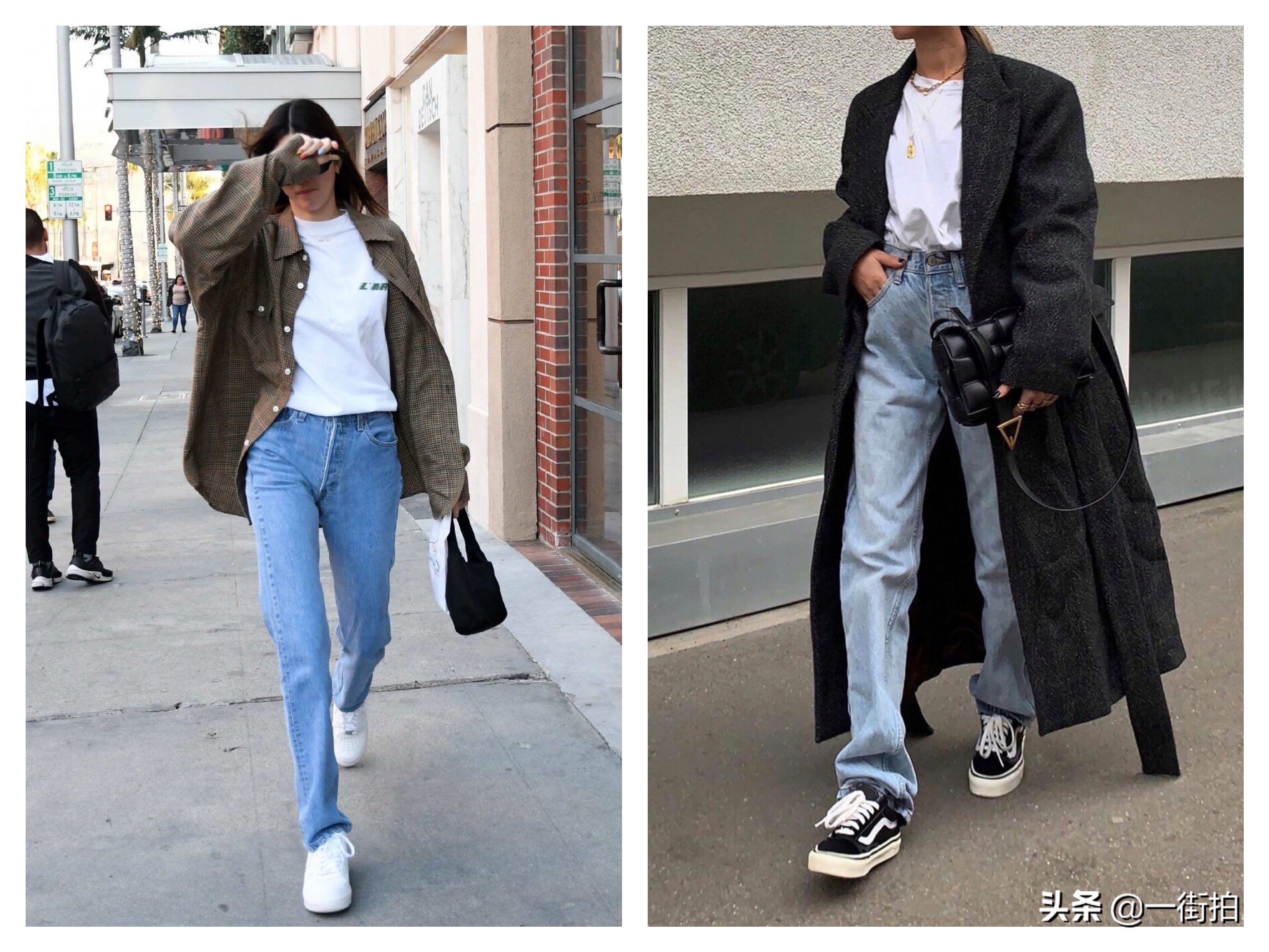 lisa同款拼接牛仔裤怎么搭配,教你如何选牛仔裤女式裤子