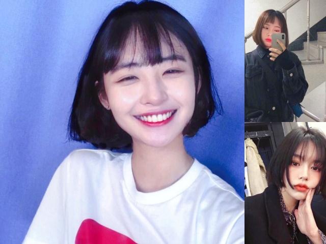 脸大剪什么发型好看头发有点卷,脸大头发厚硬剪什么发型好