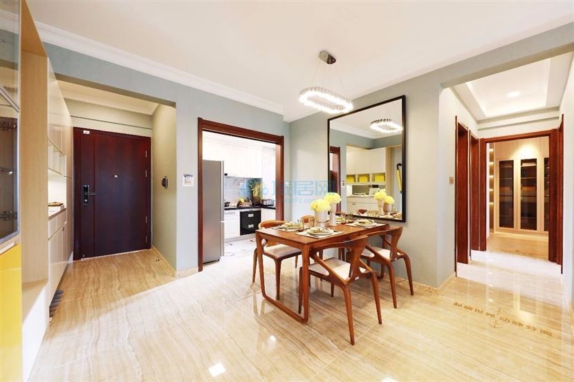 碧桂园剑桥郡中间套轻奢极简风,碧桂园剑桥郡临桂100平