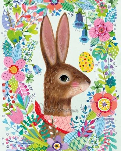 插画设计卧室墙面插画,创意插画素材墙绘