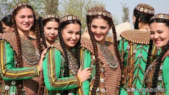 土库曼斯坦的漂亮女人,土库曼斯坦的女人长相