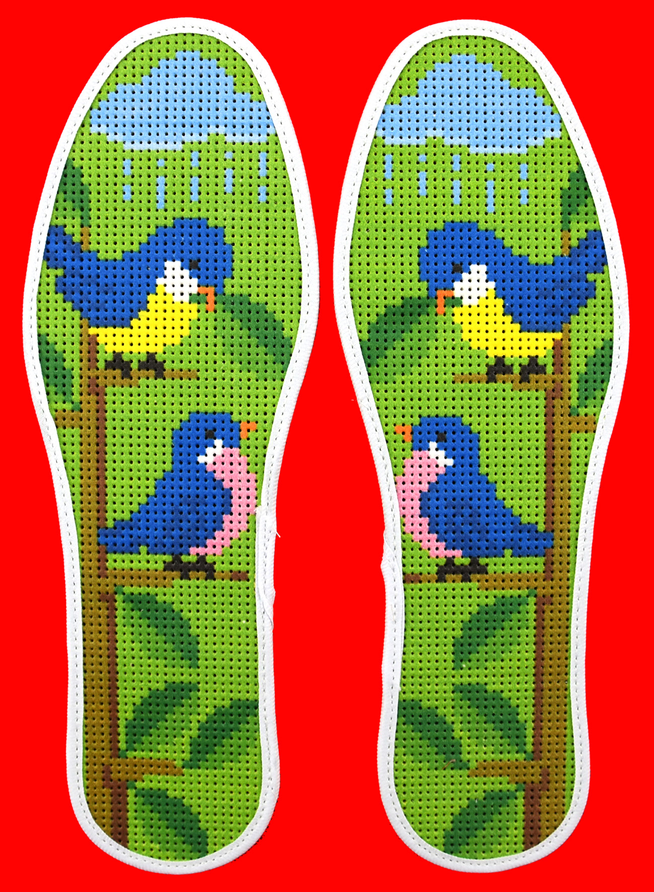 一双鞋垫图案的寓意,寓意吉祥的鞋垫图案