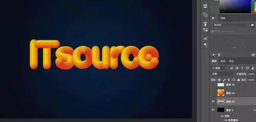 ps怎么把字体做成3d效果,ps字体方向调整3d