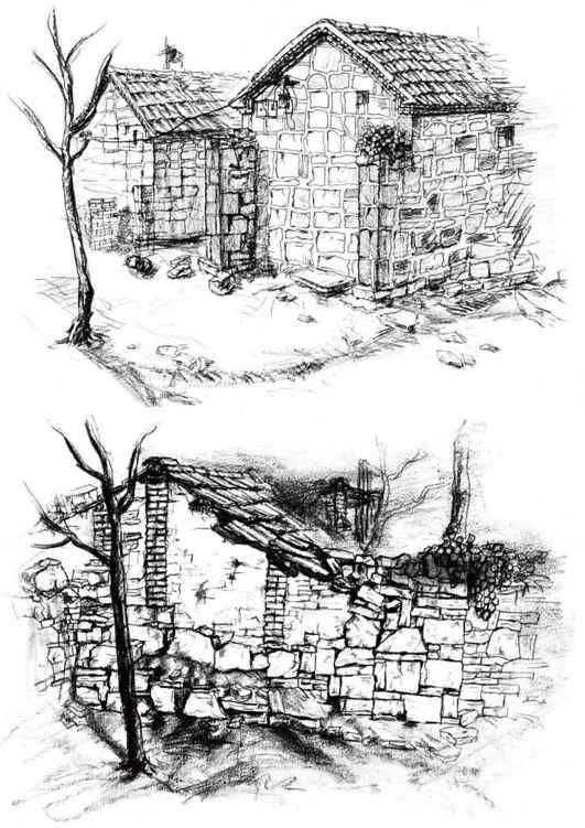 速写风景初学者入门教程,人物速写和风景速写哪个简单