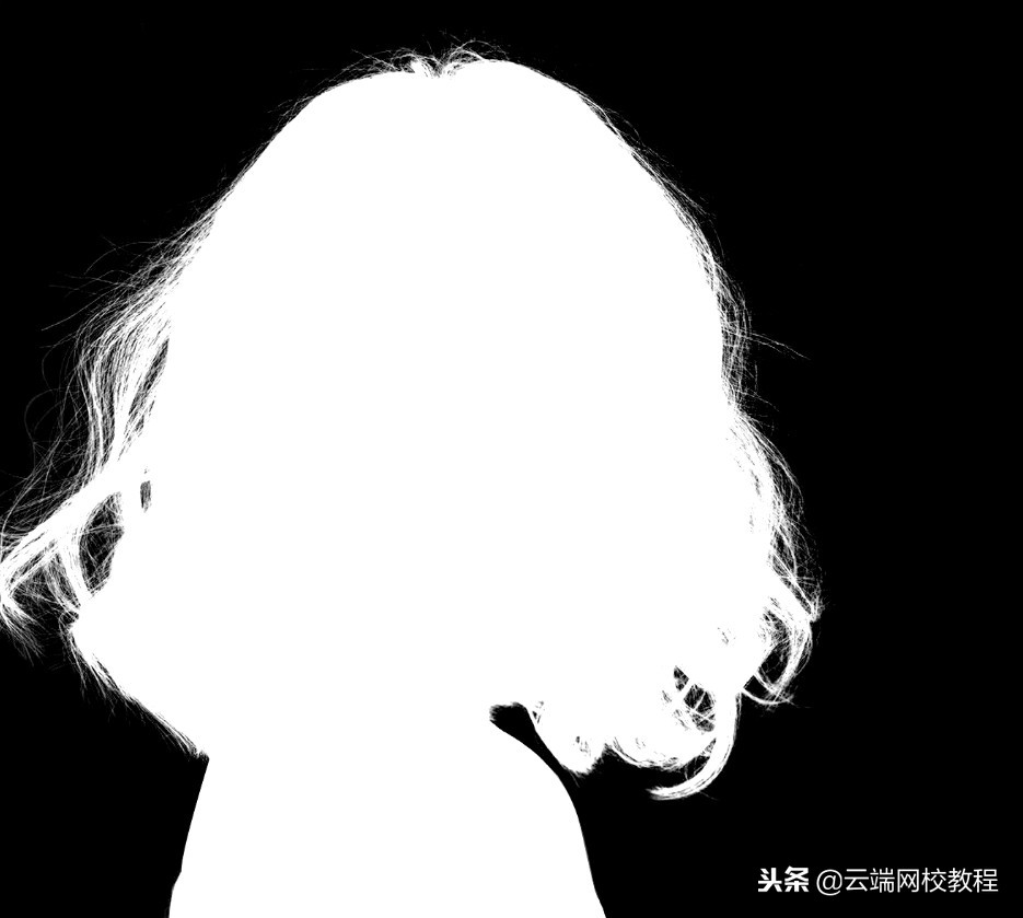 ps通道人像抠图,ps怎么用通道抠人像