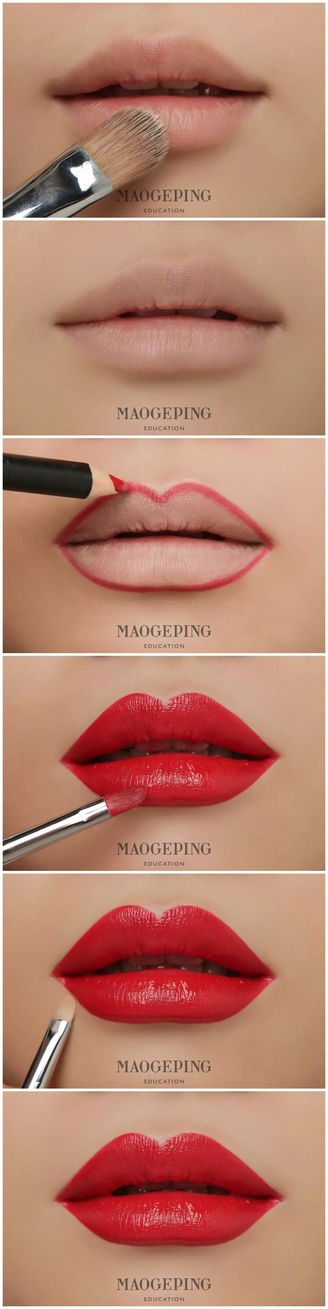 买了口红不会涂,买了很多口红没一个好看的