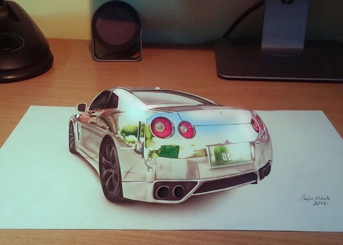 大开眼界,终于知道什么是3D绘画了,太惊喜了