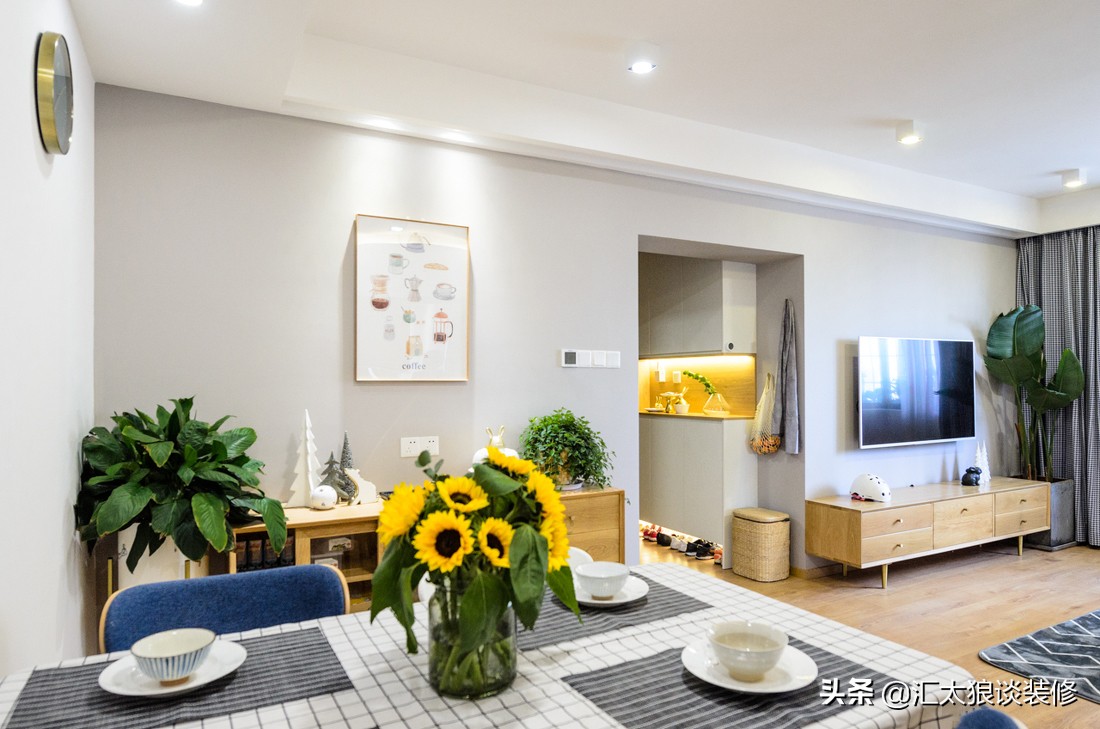 95平三房两卫一厅简约,95平小三房3w简装