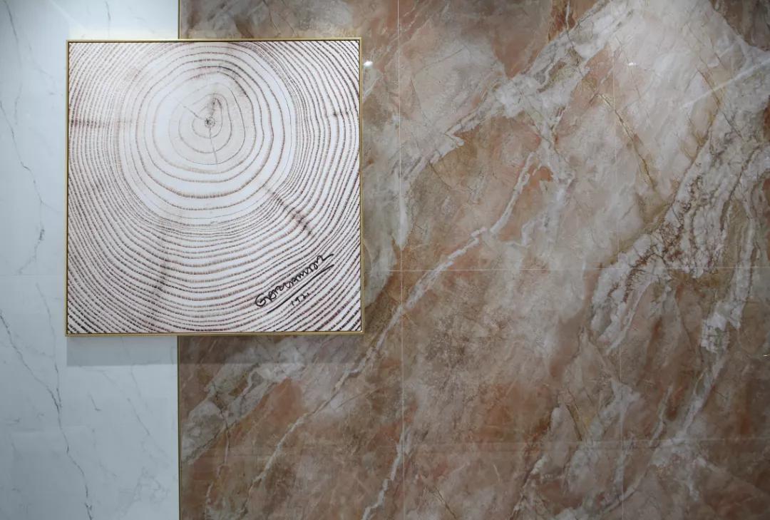 冠星王澜系列展厅效果,冠星王陶瓷佛山总部展厅