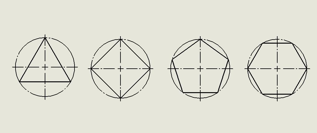 机械制图基本作图练习1,机械制图基础知识圆的画法