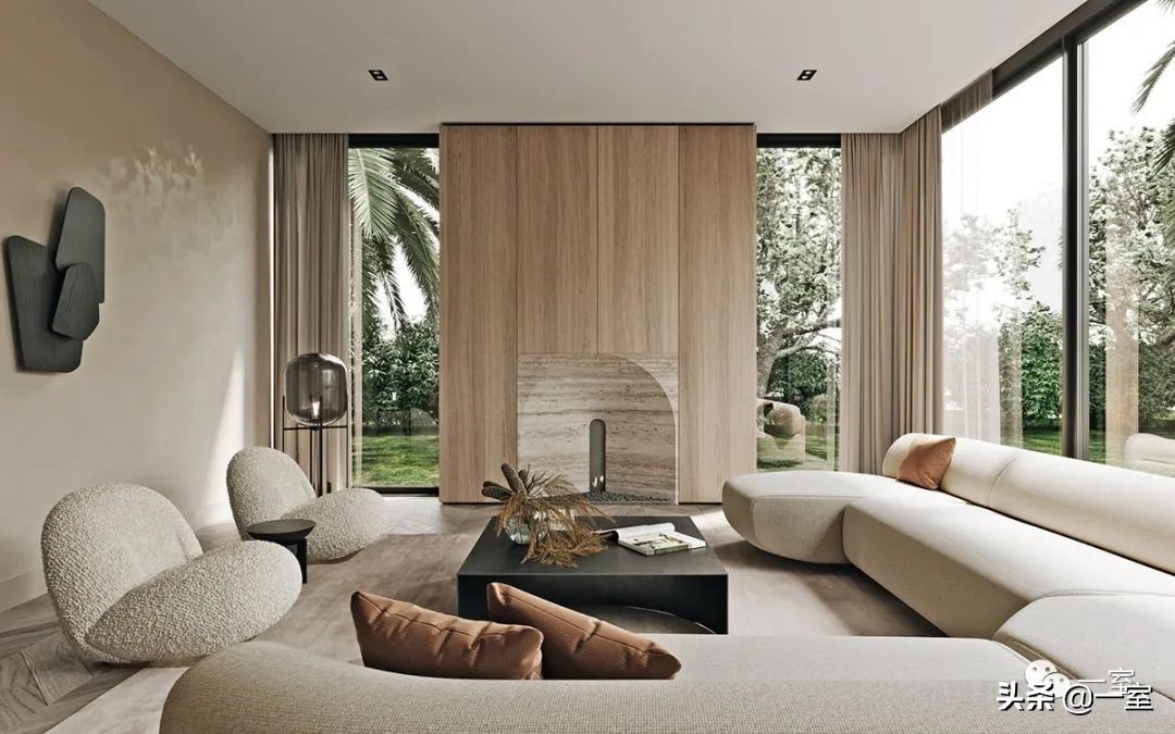 客厅背景墙设计260例,现代风背景墙作品