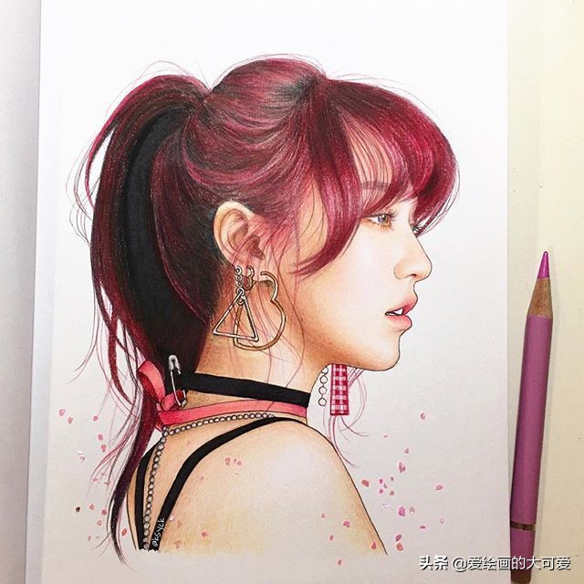 插画师nadiakim插画作品,韩国插画师kim的作品图文