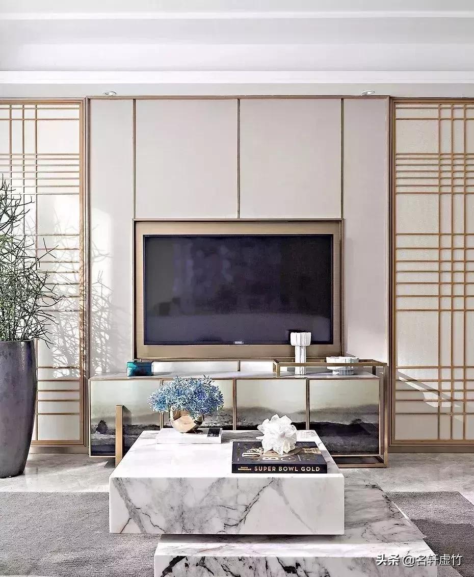 260简中式装修风格效果,260平复式楼装修样板房