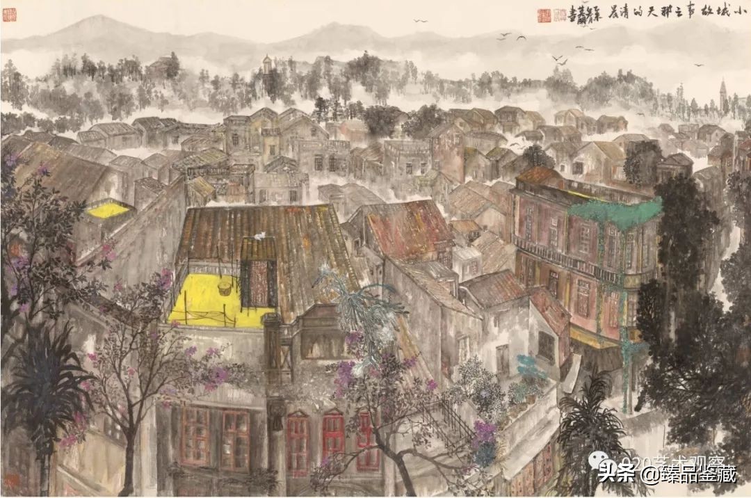 水墨花鸟画及赏析,中国画与西洋画赏析