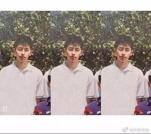 邓伦高中照曝光,眯眯桃花眼果然真校草,谁注意同桌颜值更逆天