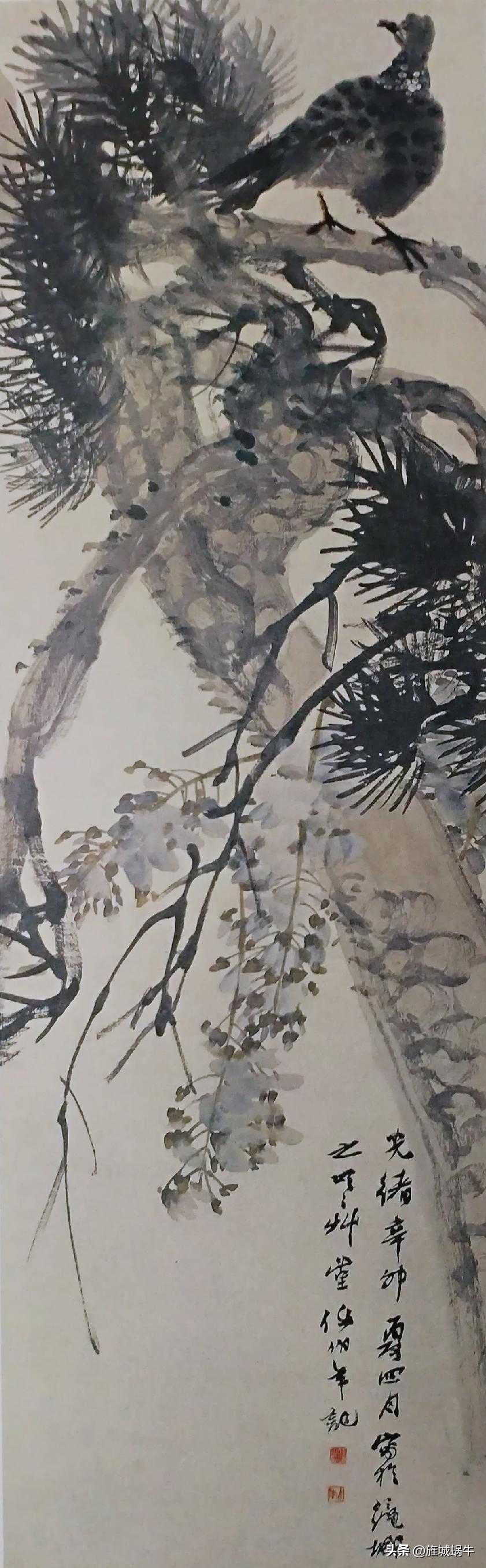 他以笔墨捕捉迎风腾飞的鸟雀、轻灵鲜活的花蕾