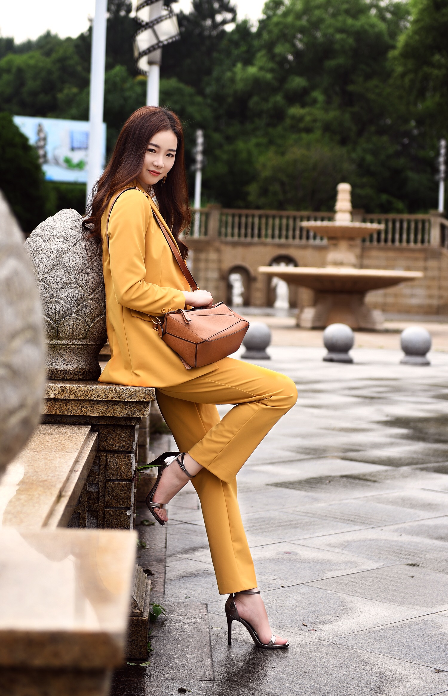 黄橙绿颜色的手账,夏天色彩手账图片