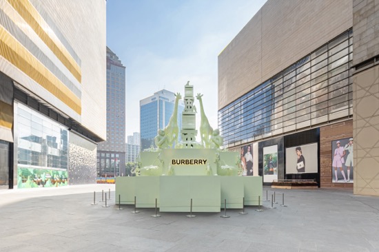 burberry南京德基店,burberry限时精品店