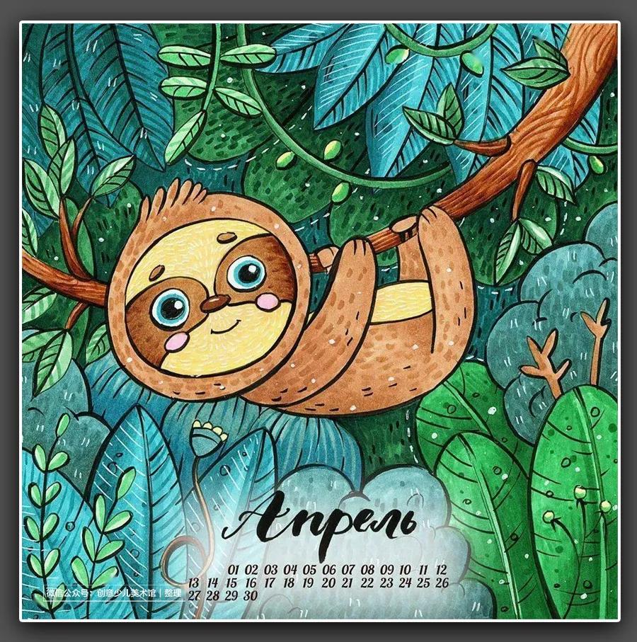 用马克笔怎样能画出可爱的小动物,丙烯马克笔绘画可爱又简单的动物