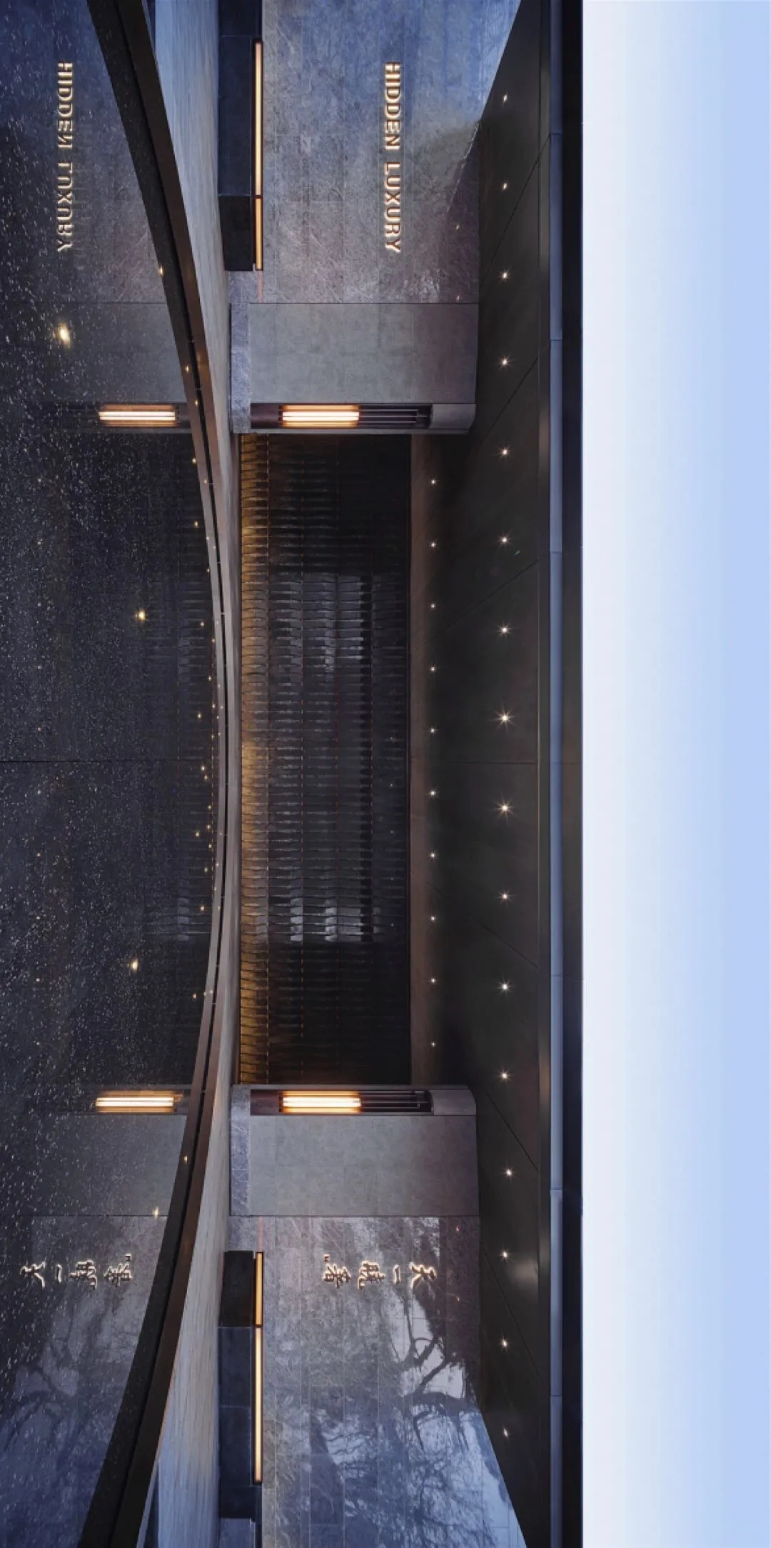 小区大门入口设计二（现代大气简约·新亚洲风格）