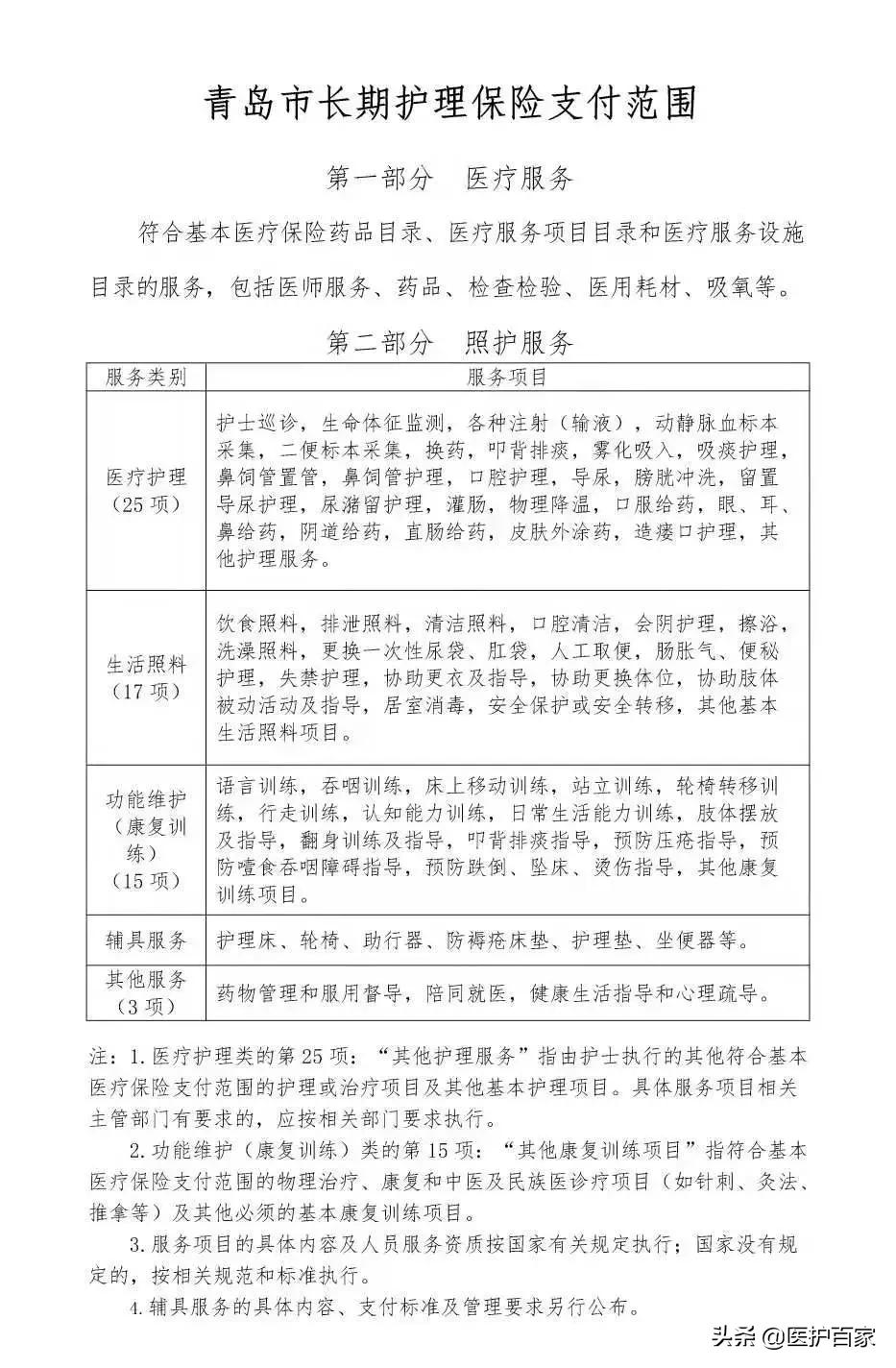 居家护理医保,居家护理服务收费标准