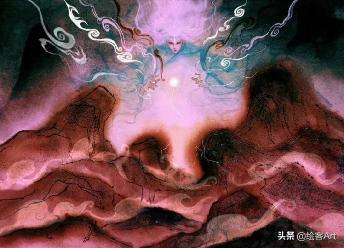 半路出家，成为最会画妖的插画师，一张插画就是别人的月薪