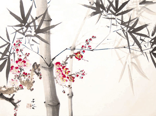 柳子谷花鸟画作品大全图文,柳子谷花鸟作品大全