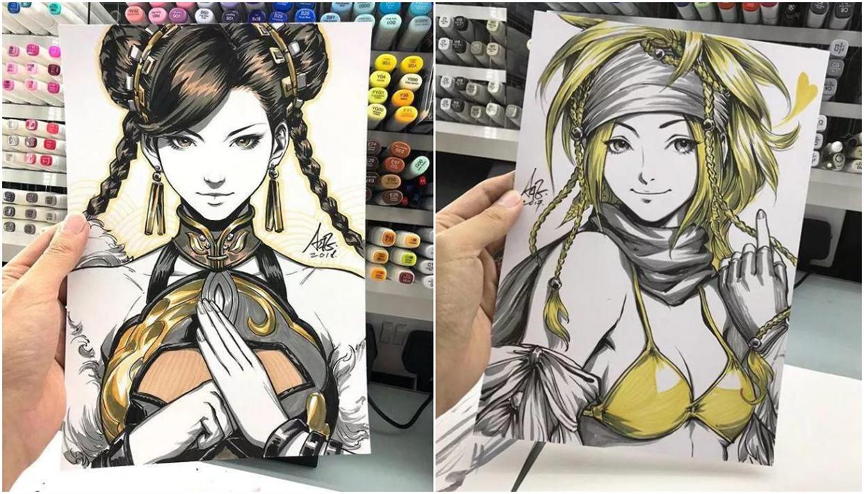 用马克笔画画可以挣钱吗,马克笔适合初学者画的画