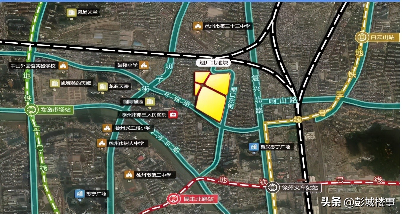 136亩！市中心新地块即将上架