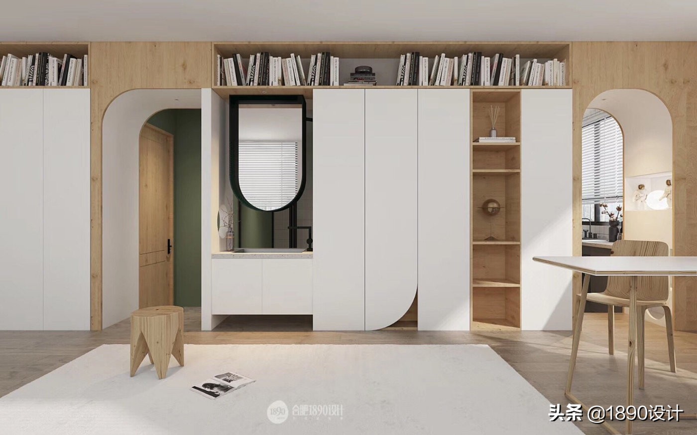 合肥66平米旧房改造,合肥70平老房改造装修