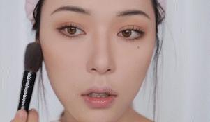 油管百万粉网红仇仇干货，秋冬蜂蜜焦糖橘系日妆教程