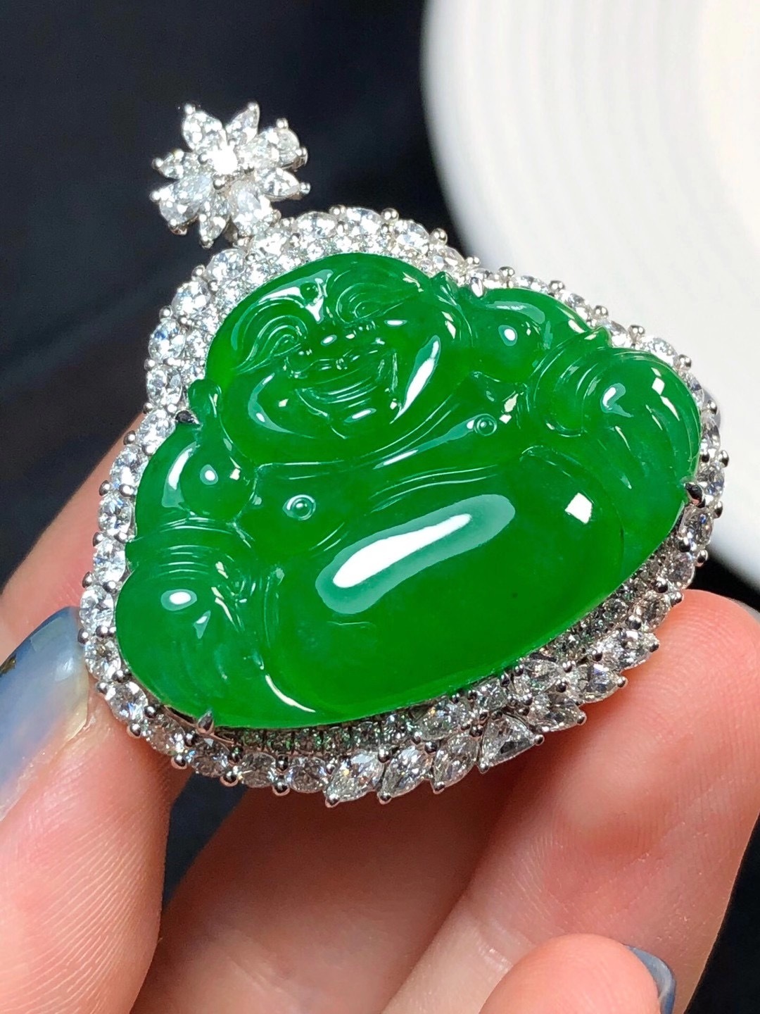 怎么鉴定翡翠玉平安扣真假,真假翡翠怎么鉴别