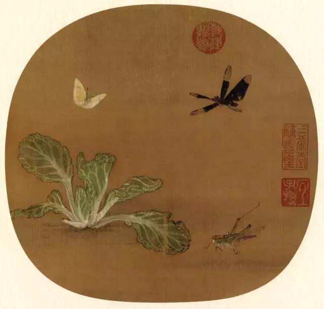 精美团扇100个,宋代团扇造型