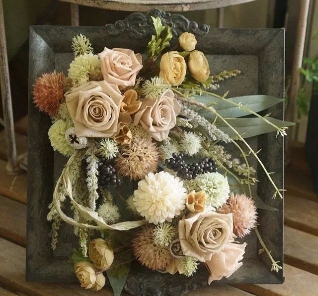 日本顶级花艺欣赏,日本花店布置图片