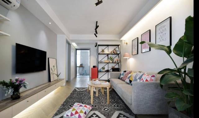 小户型电视柜设计高级感,便宜简约大气电视柜大全