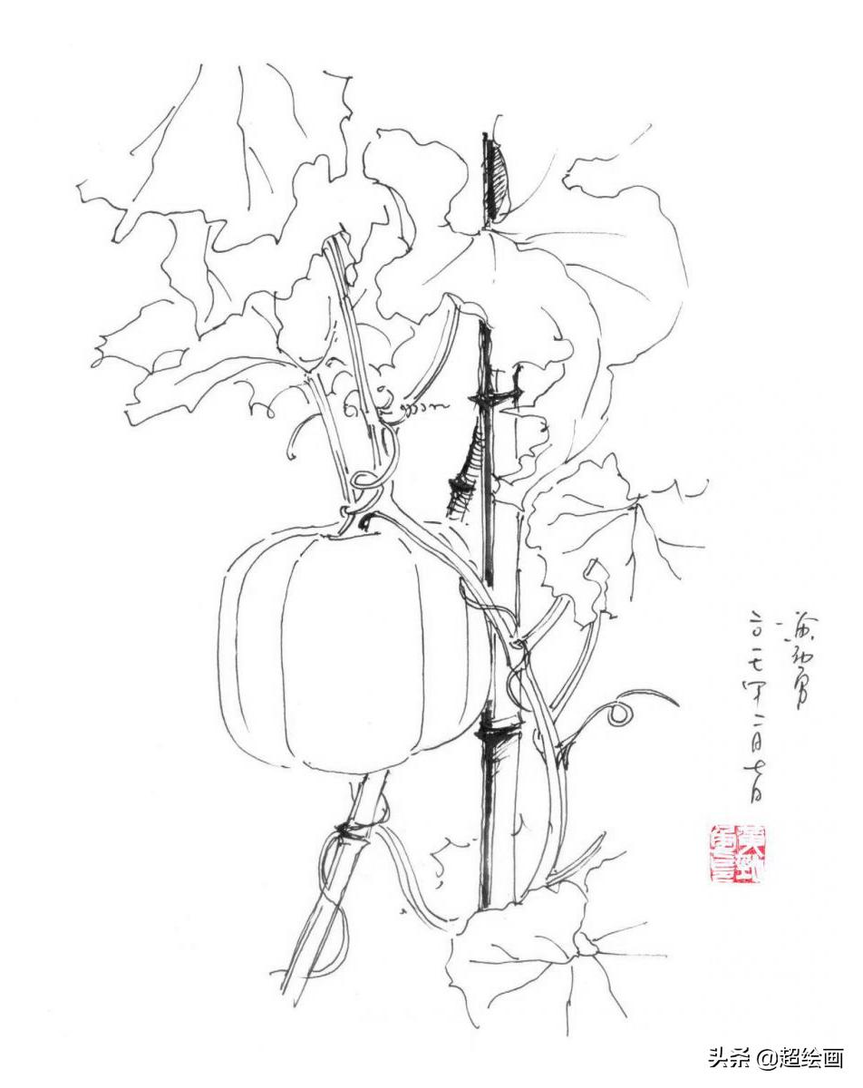 十大顶级钢笔画速写,钢笔速写100幅图片