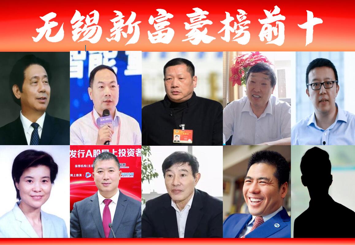 2019无锡富豪榜单,无锡2021顶级富豪榜