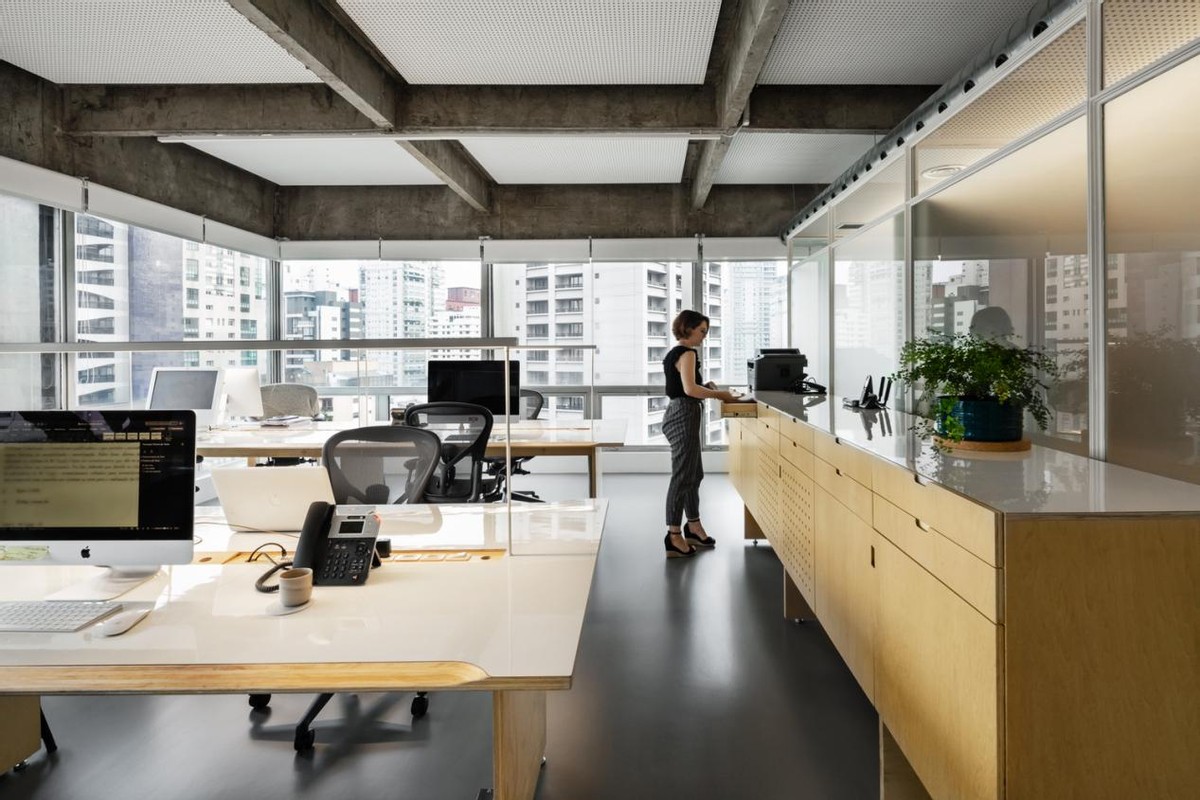 开放式办公空间布局,创意开放式办公设计