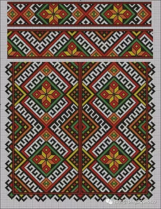 十字绣图案小图,十字绣大图适合用绣圈吗