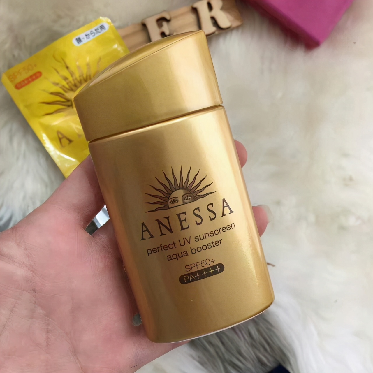 防晒兰蔻小白瓶好用,防晒大牌兰蔻